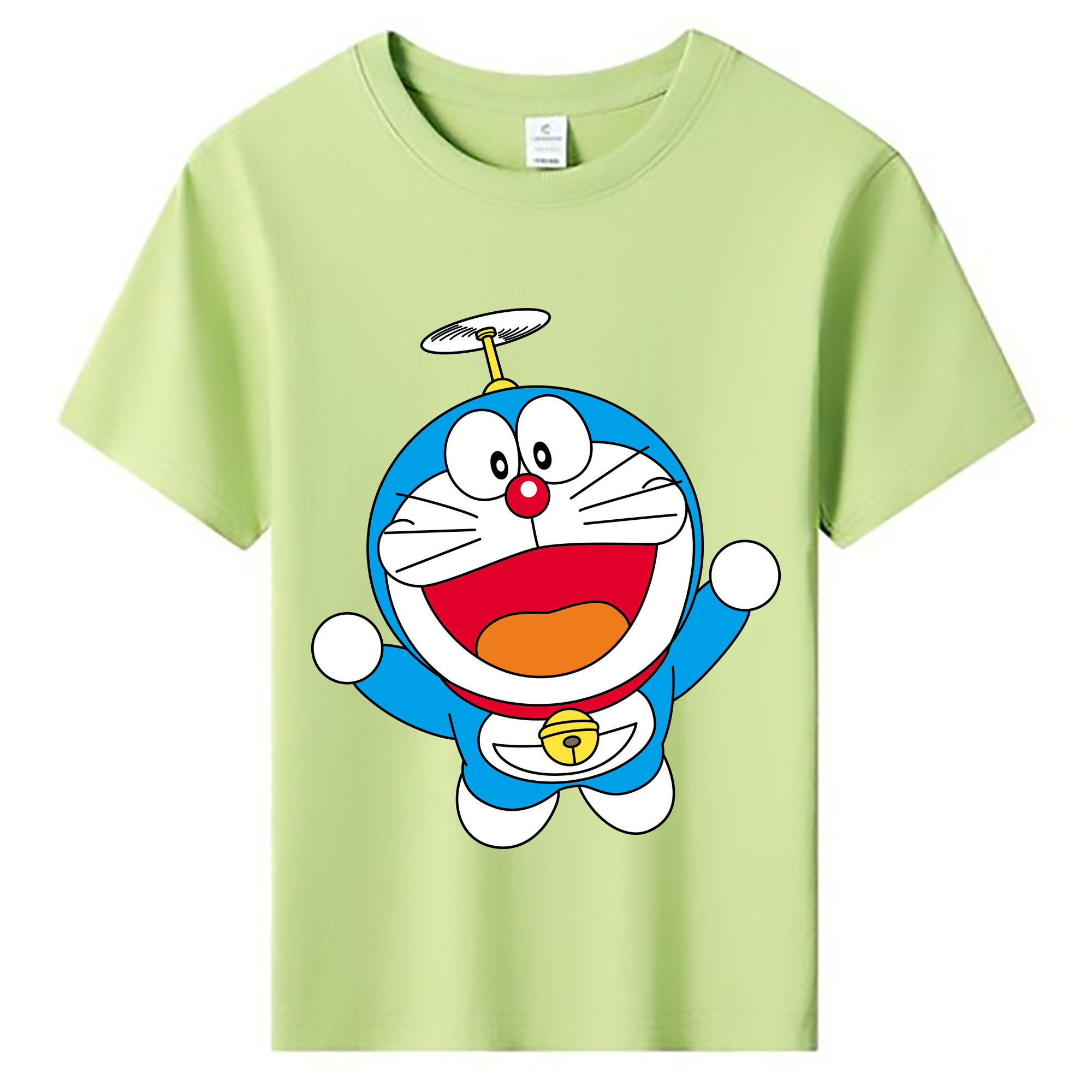 （画像用） ドラえもん Doraemon 綿100％キッズTシャツ（フロントプリント）